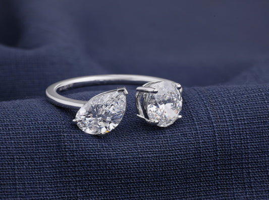 Twin Flame "Toi et Moi" Ring