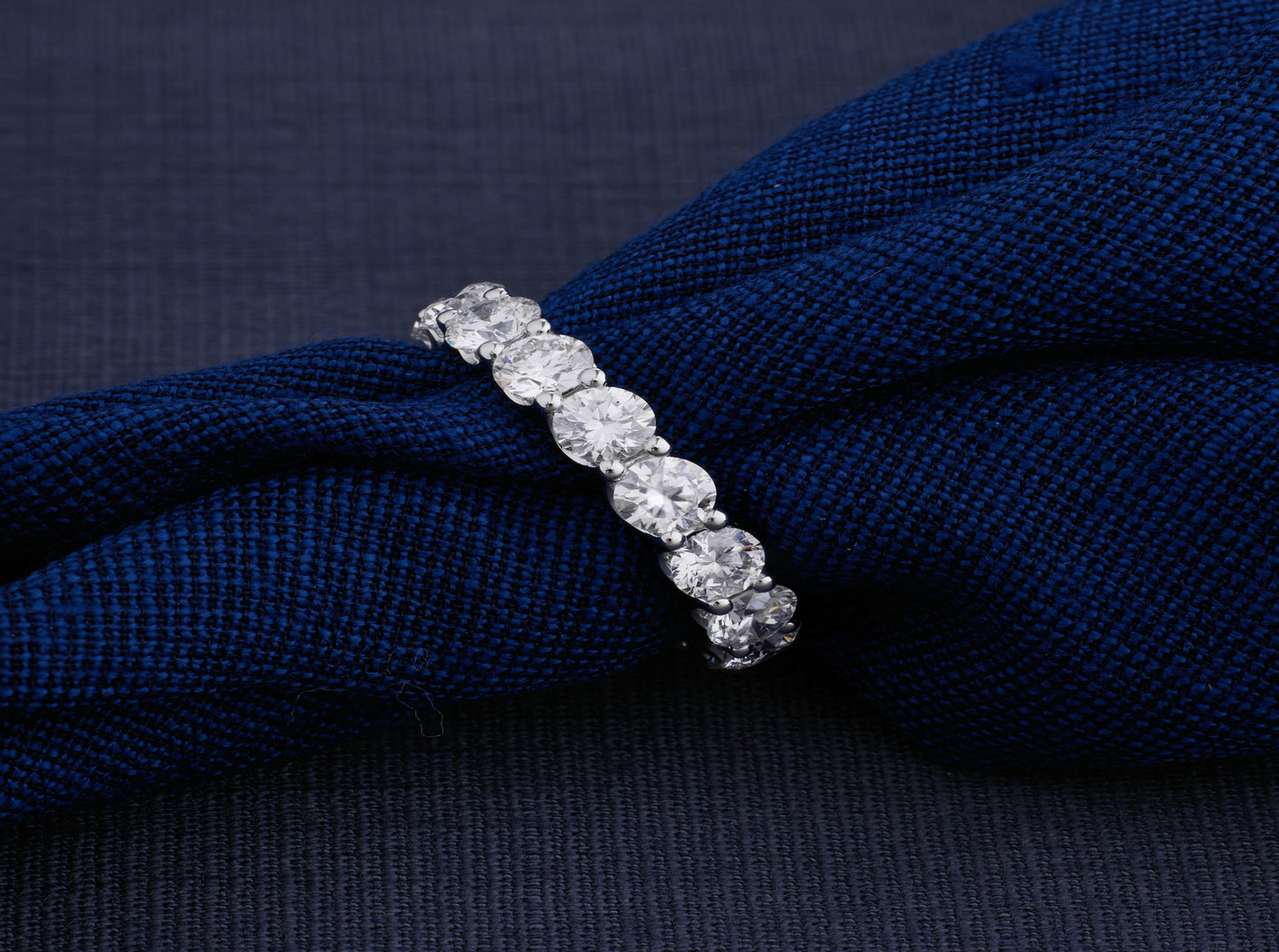 Luna Seven-Stone Diamond Ring