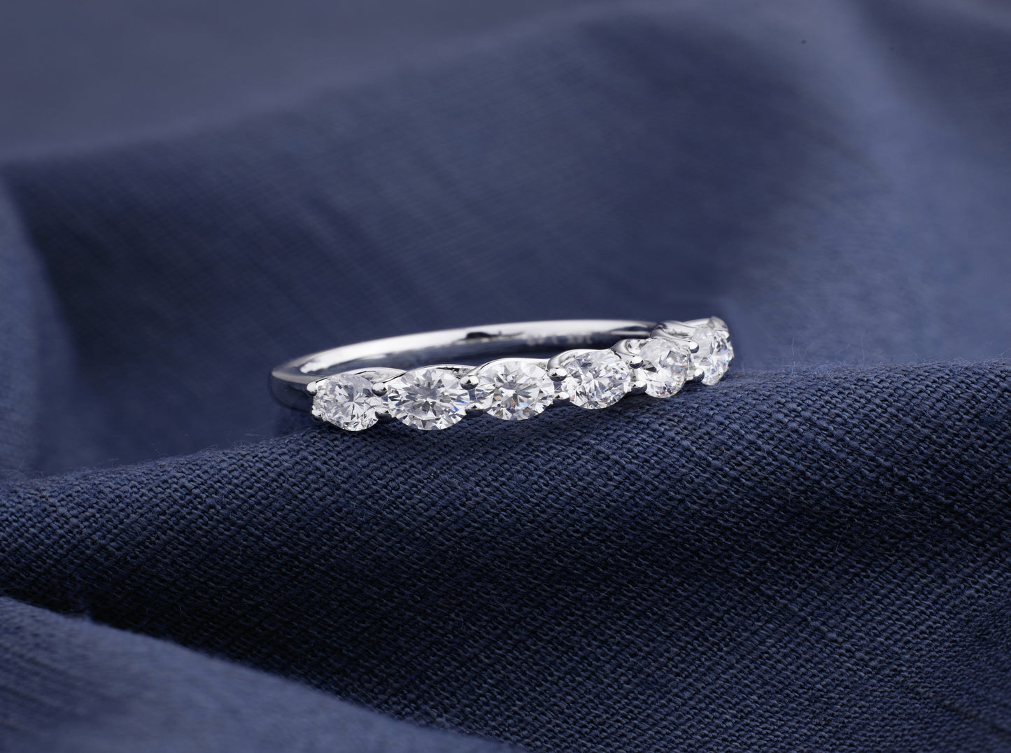 Luna Seven-Stone Diamond Ring