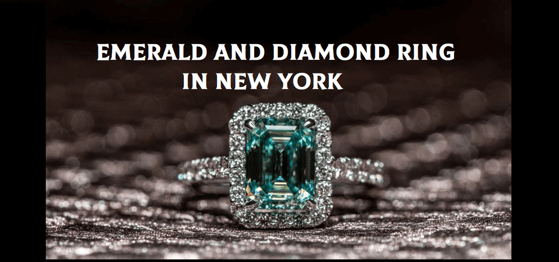 Emerald and Diamond Ring in New York