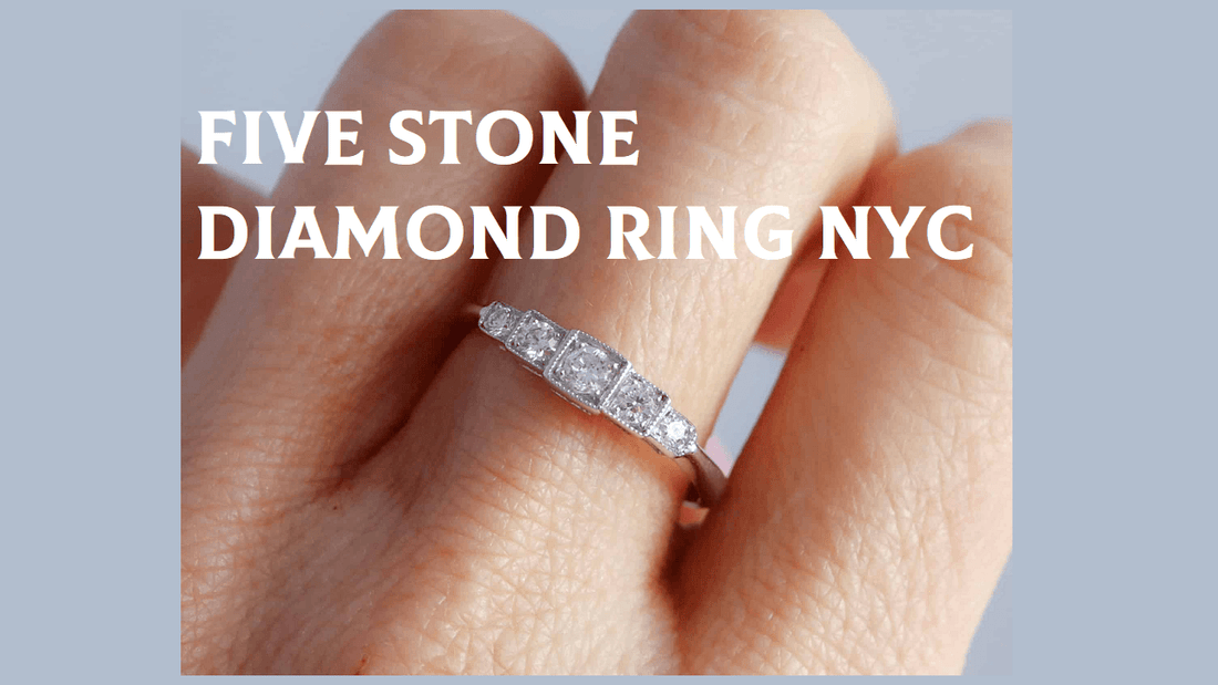 Five Stone Diamond Ring NYC