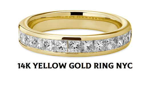 14k Yellow Gold Ring NYC