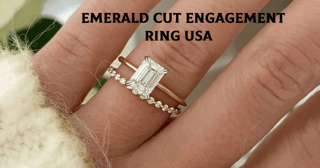 Emerald Cut Engagement Ring USA
