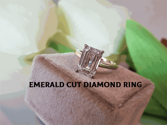 Emerald Cut Diamond Ring NYC NY USA