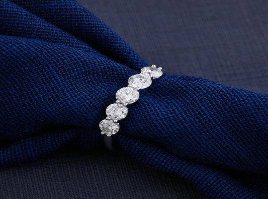 Elysia Five-Stone Diamond Ring